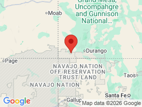 Map of Site Report: Mesa Verde National Park, United States of America